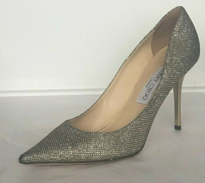 JIMMY CHOO ROMY GLITTER PUMPS