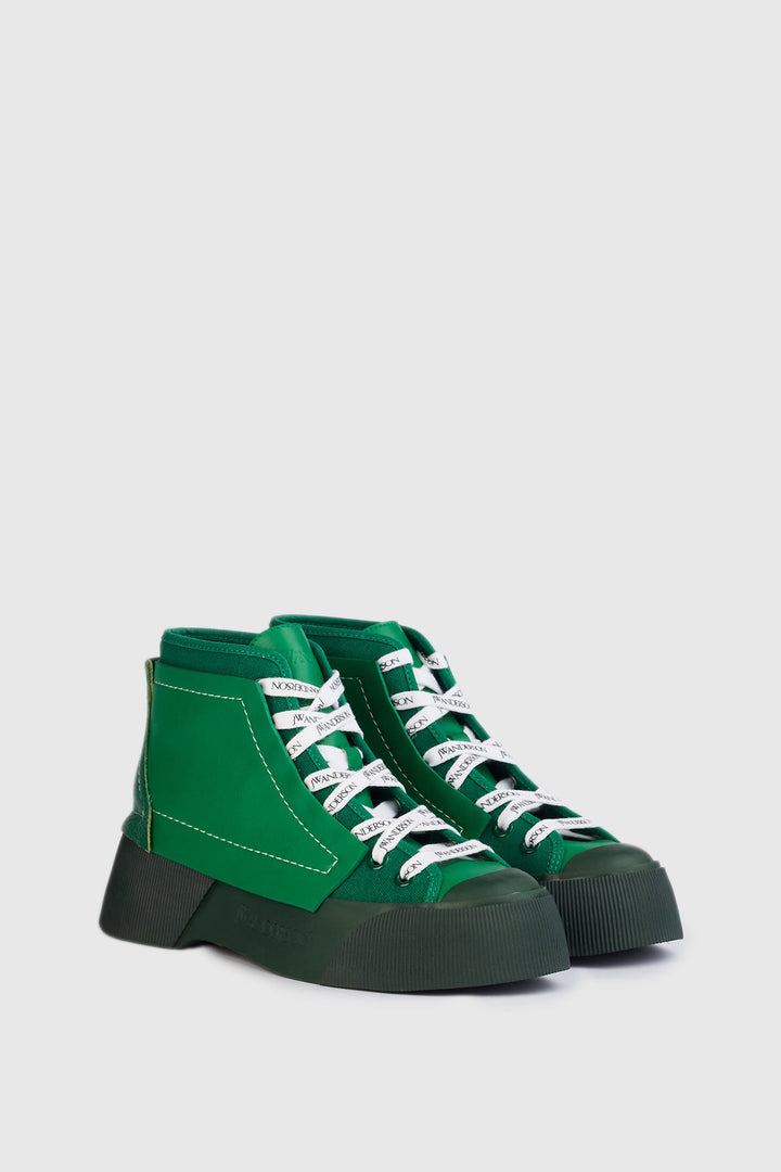 JW ANDERSON Panelled High-Top Sneakers