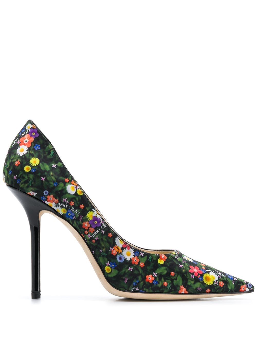 Jimmy Choo Love floral-print pumps