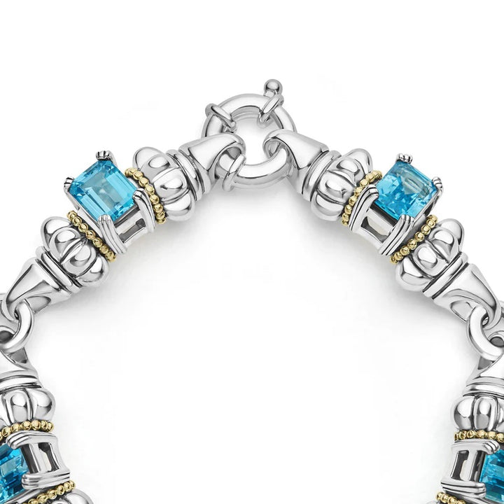 LAGOS CLASSIC SWISS BLUE TOPAZ BRACELET