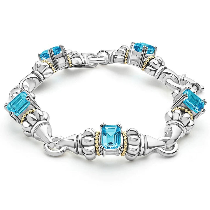 LAGOS CLASSIC SWISS BLUE TOPAZ BRACELET