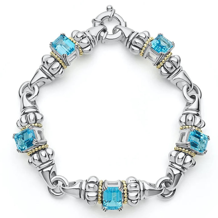 LAGOS CLASSIC SWISS BLUE TOPAZ BRACELET
