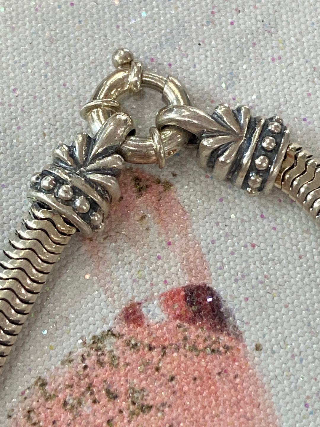 LAGOS VINTAGE SILVER NECKLACE