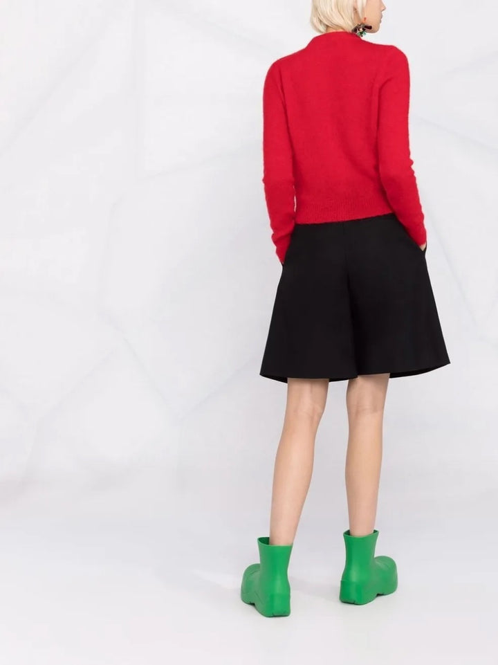 LANVIN ALPACA AND MOHAIR INTARSIA LANVIN SWEATER