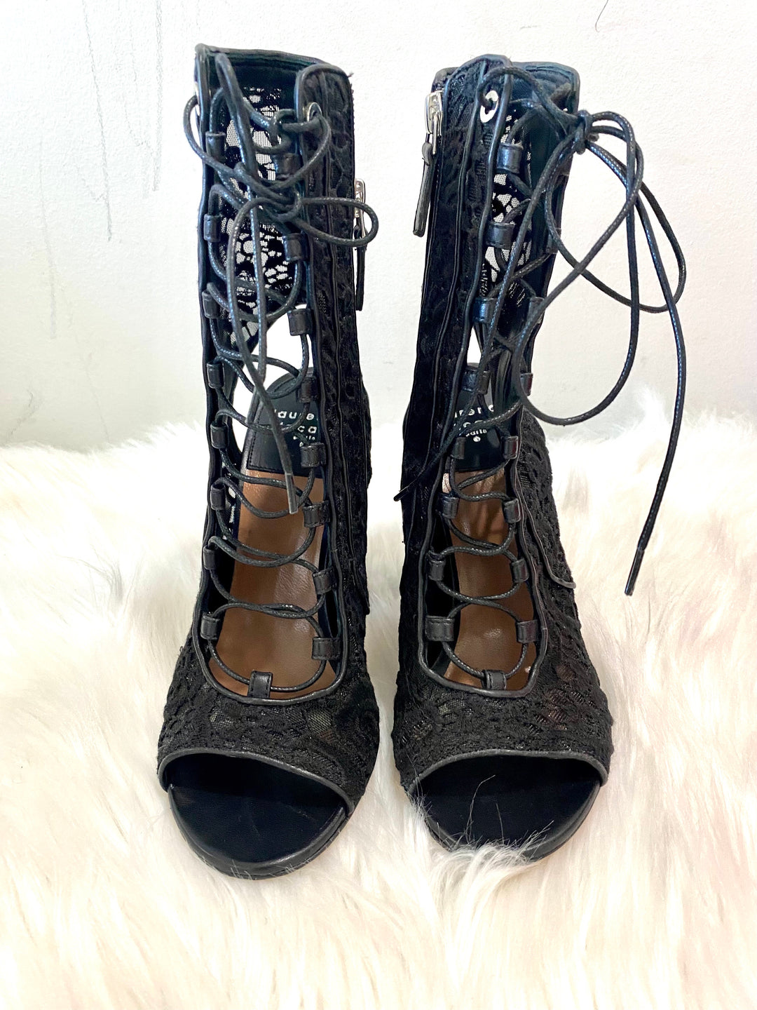 LAURENCE DACADE LACE GLADIATOR SHOES