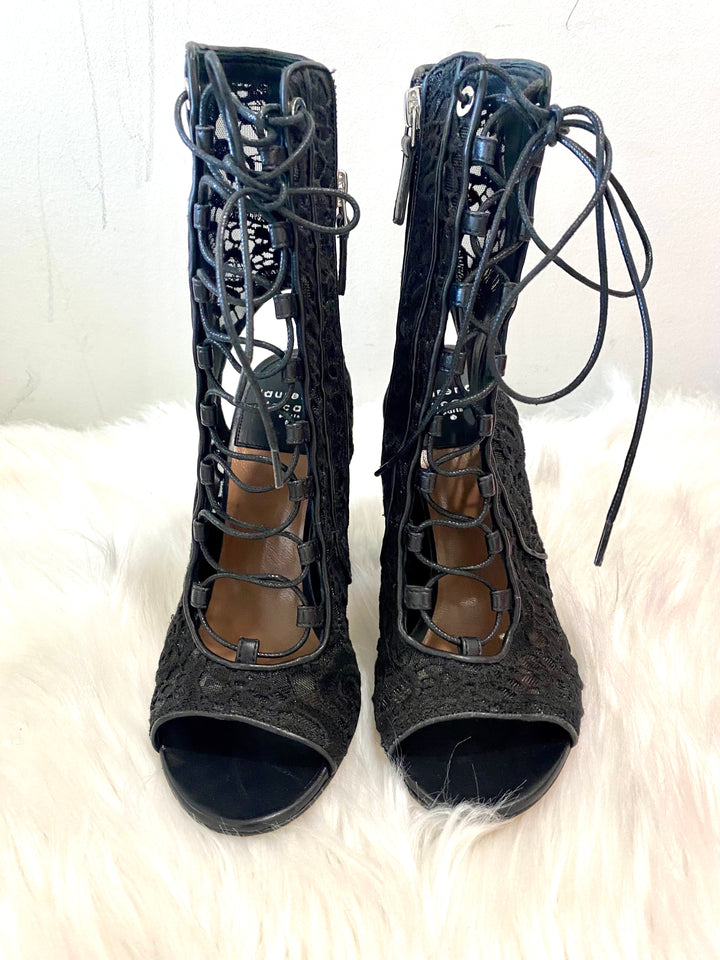 LAURENCE DACADE LACE GLADIATOR SHOES