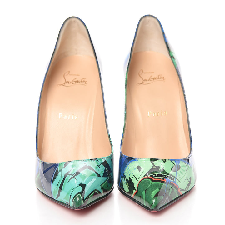 CHRISTIAN LOUBOUTIN PIGALLE FOLLIES 100MM METROGRAF PUMPS