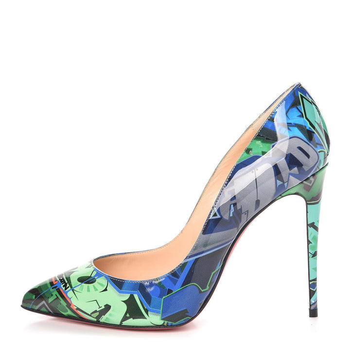 CHRISTIAN LOUBOUTIN PIGALLE FOLLIES 100MM METROGRAF PUMPS
