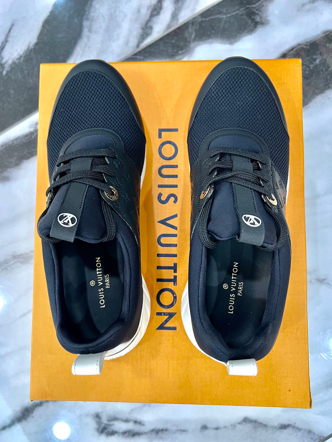 LOUIS VUITTON AFTERGAME MONOGRAM SNEAKERS – Caroline's Fashion