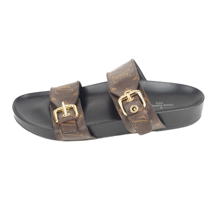 LOUIS VUITTON BOM DIA MONOGRAM COMFORT MULES