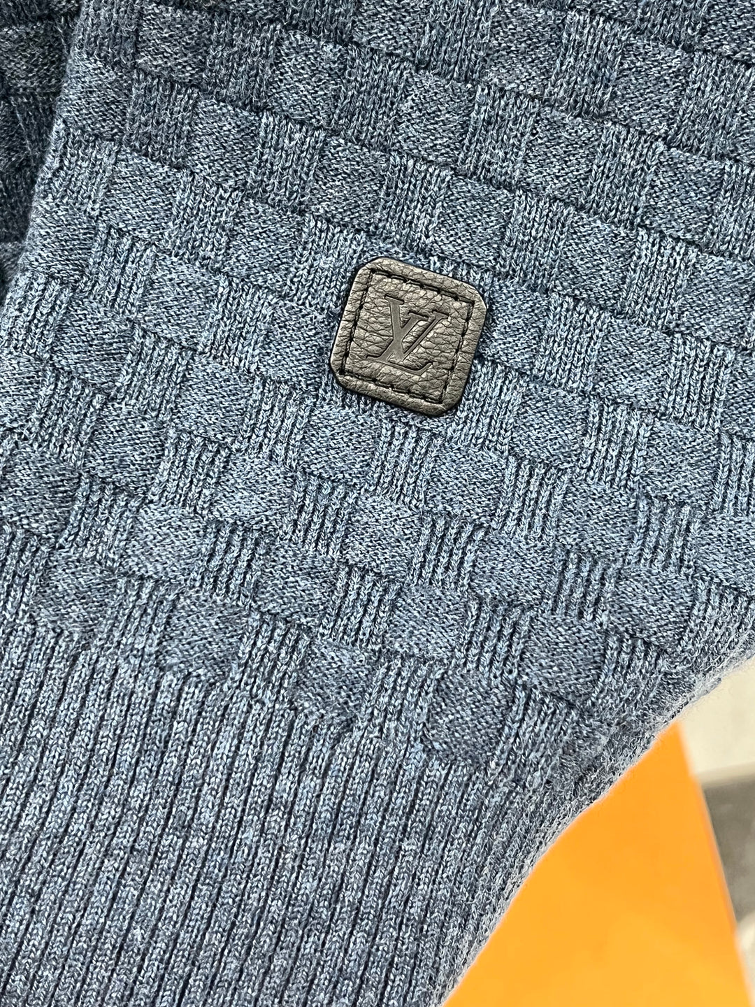 LOUIS VUITTON DAMIER SIGNATURE CREWNECK SWEATER – Caroline's