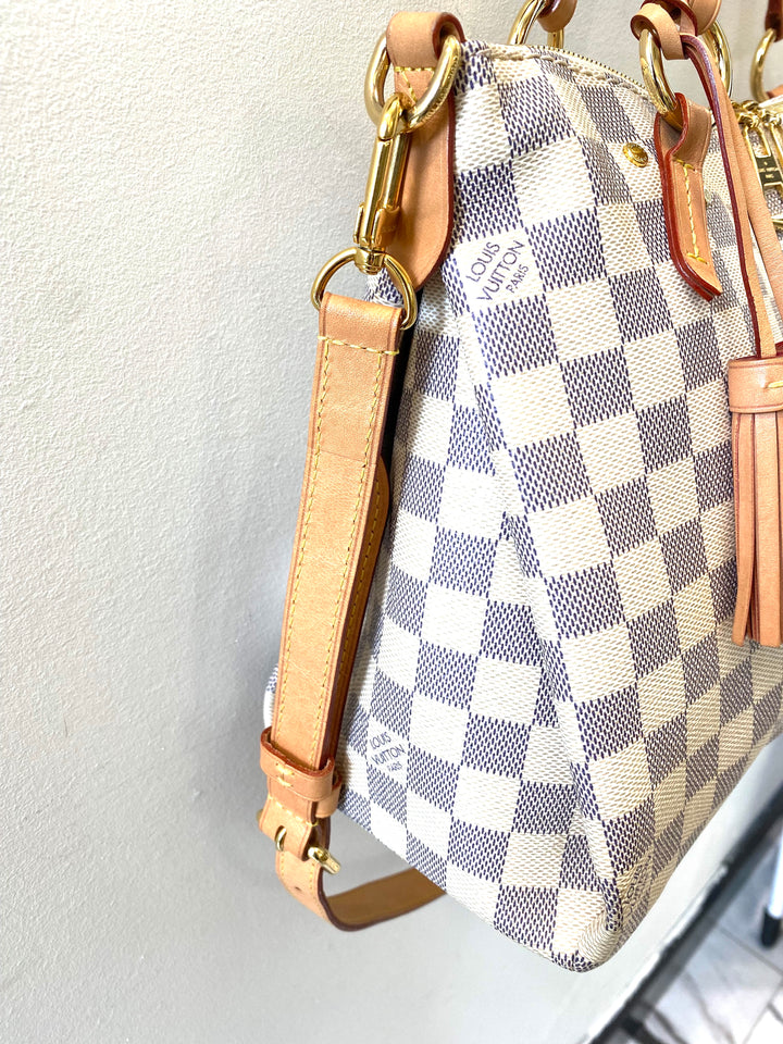 LOUIS VUITTON DAMIER AZUR LYMINGTON SHOULDER BAG