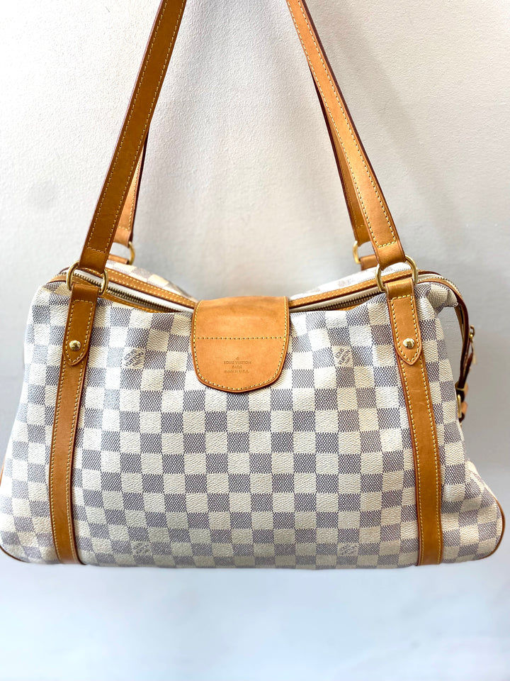 LOUIS VUITTON DAMIER AZUR STRESA PM SHOULDER BAG