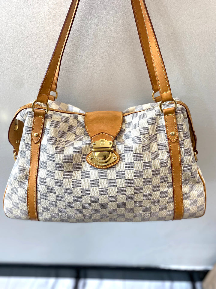 LOUIS VUITTON DAMIER AZUR STRESA PM SHOULDER BAG