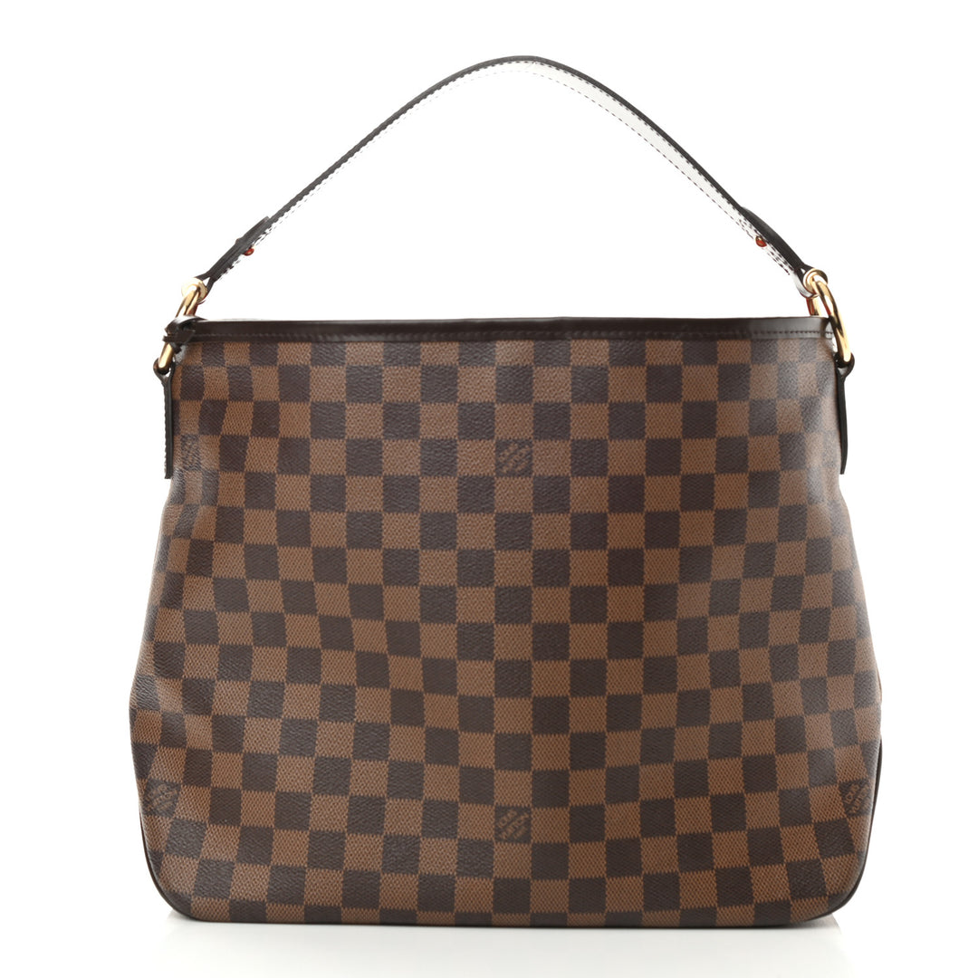 LOUIS VUITTON DAMIER EBENE DELIGHTFUL MM HANDBAG