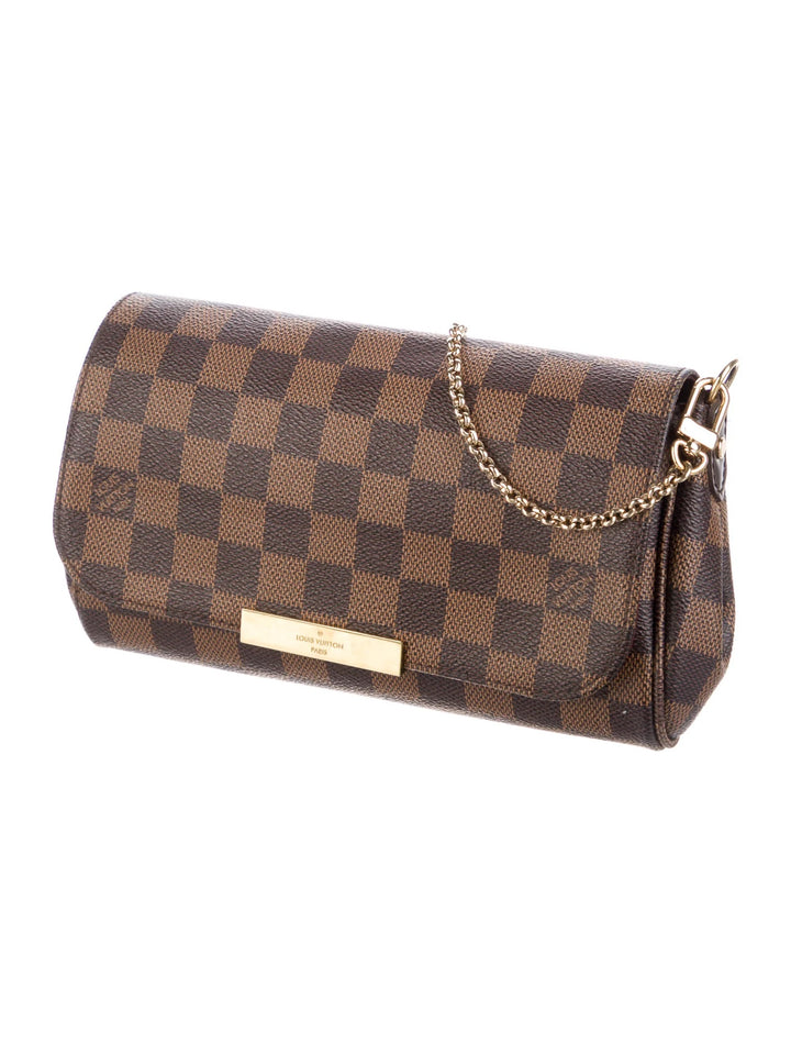 LOUIS VUITTON DAMIER EBENE FAVORITE MM