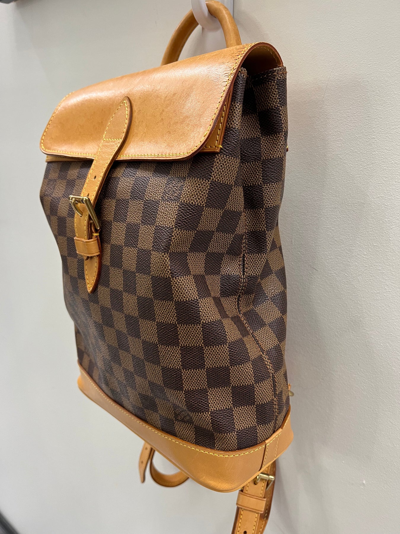 LOUIS VUITTON DAMIER EBENE SOHO CENTENAIRE BACKPACK – Caroline's Fashion Luxuries LOUIS VUITTON DAMIER EBENE SOHO CENTENAIRE BACKPACK – Caroline's Fashion Luxuries