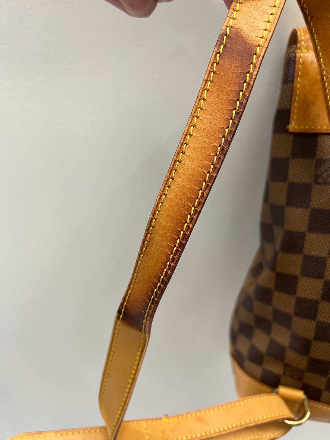 LOUIS VUITTON DAMIER EBENE SOHO CENTENAIRE BACKPACK