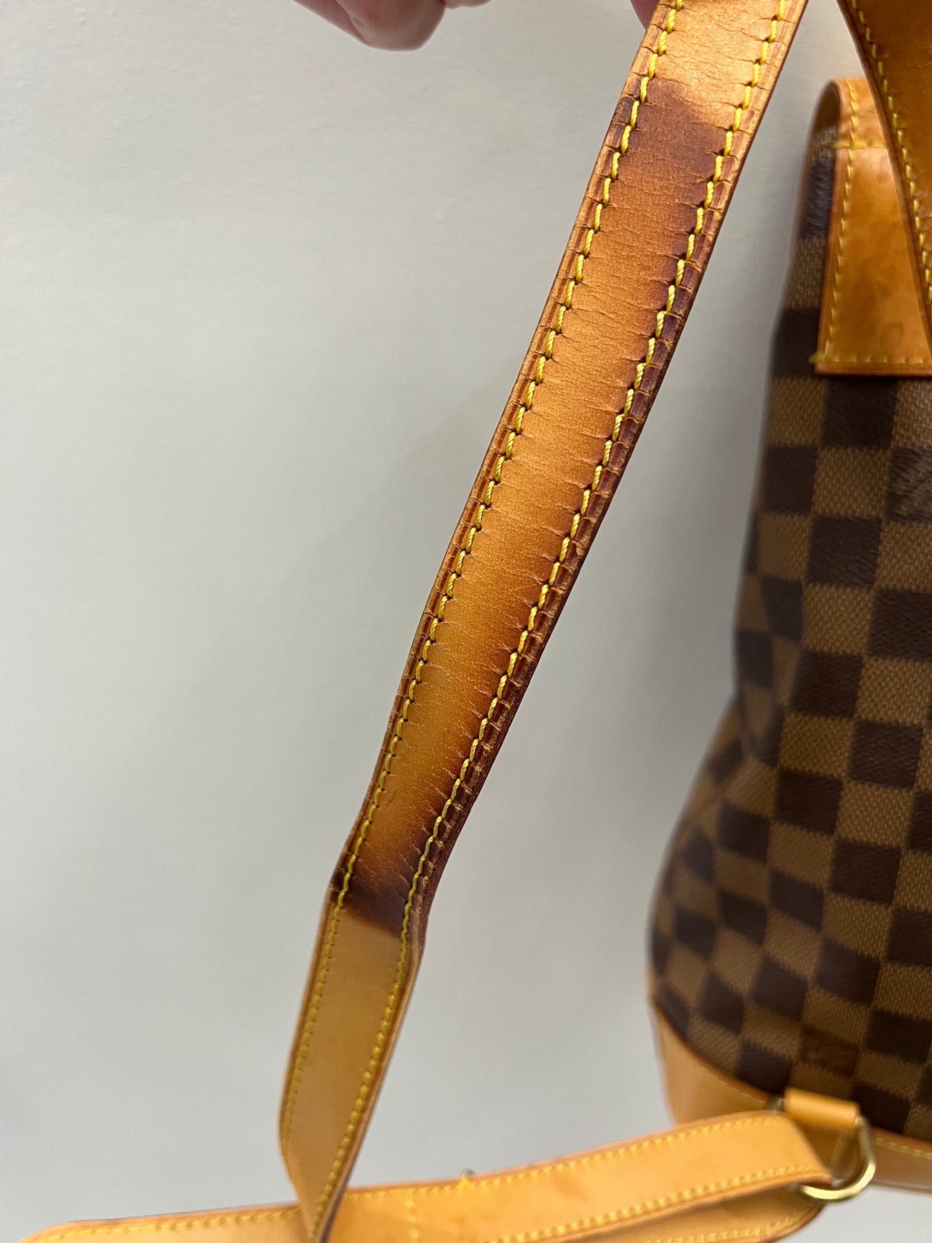 Louis Vuitton Centenaire Anniversary Damier Ebene Harlequin Soho Backpack  861343