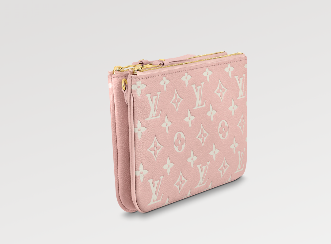 LOUIS VUITTON MONOGRAM DOUBLE ZIP POCHETTE