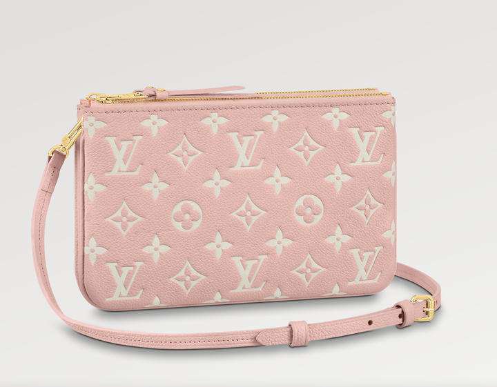 LOUIS VUITTON MONOGRAM DOUBLE ZIP POCHETTE
