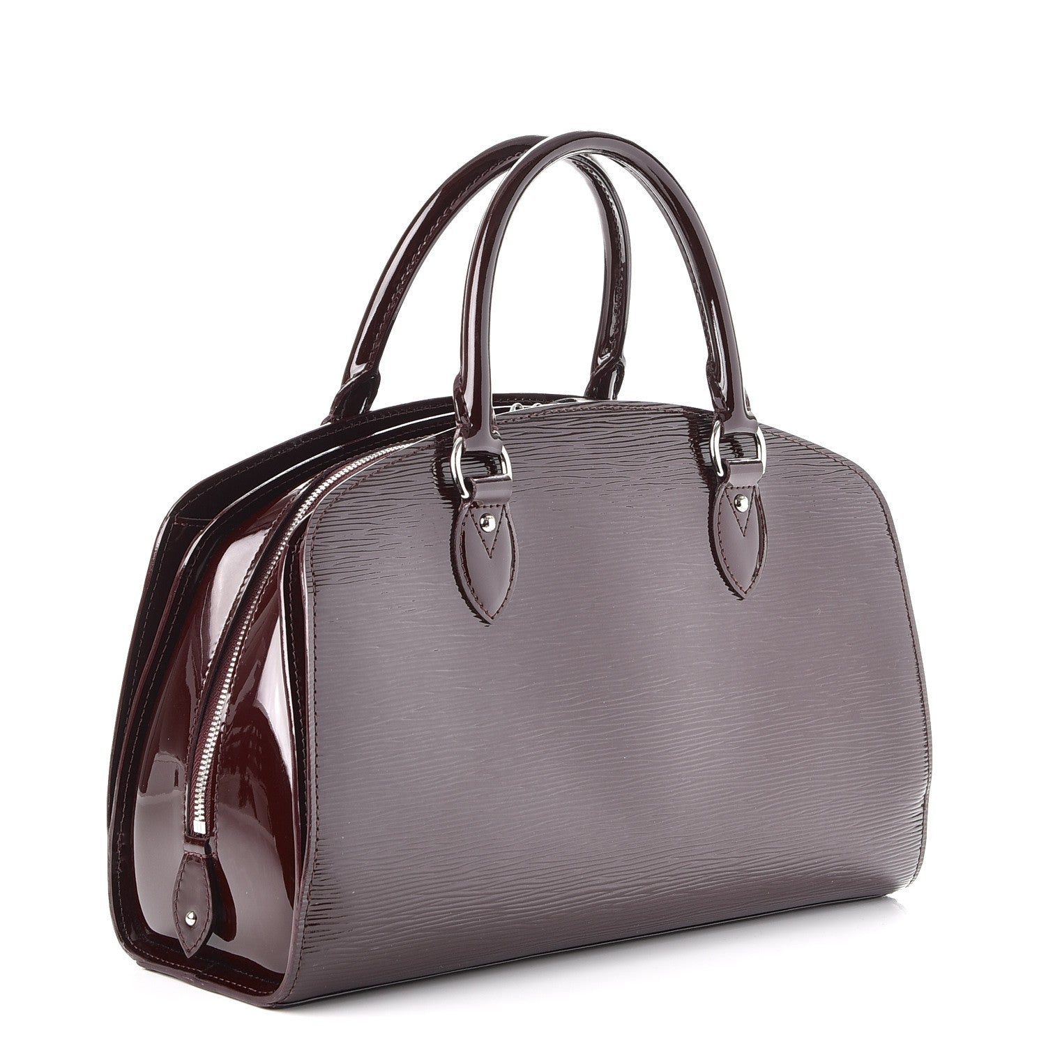 Louis Vuitton Prune Electric EPI Leather Brea Bag