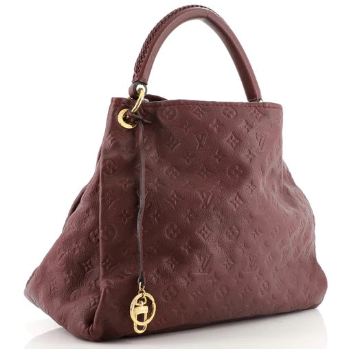 LOUIS VUITTON MONOGRAM EMPREINTE LEATHER ARTSY MM BAG