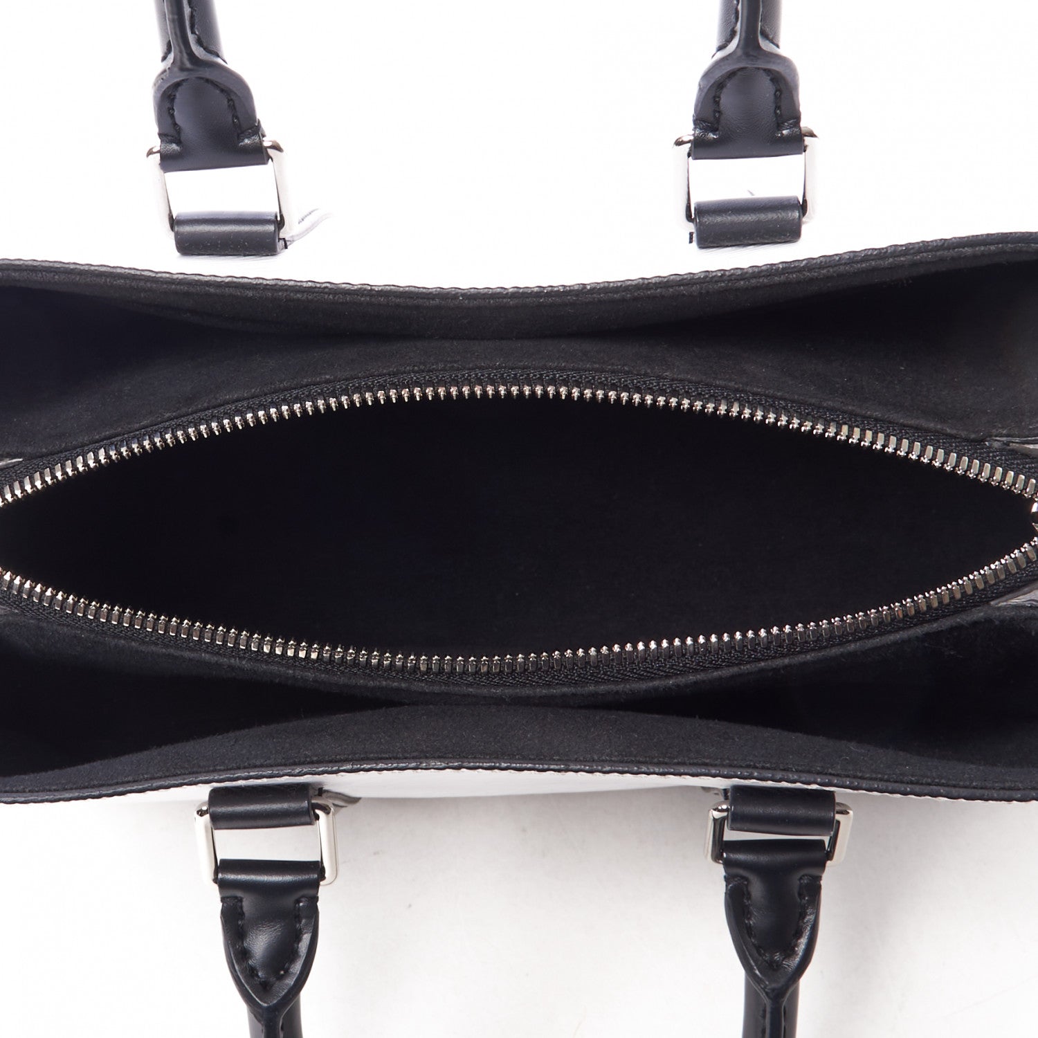 Authentic Louis Vuitton Black Epi Leather Soufflot BB Bag – Paris