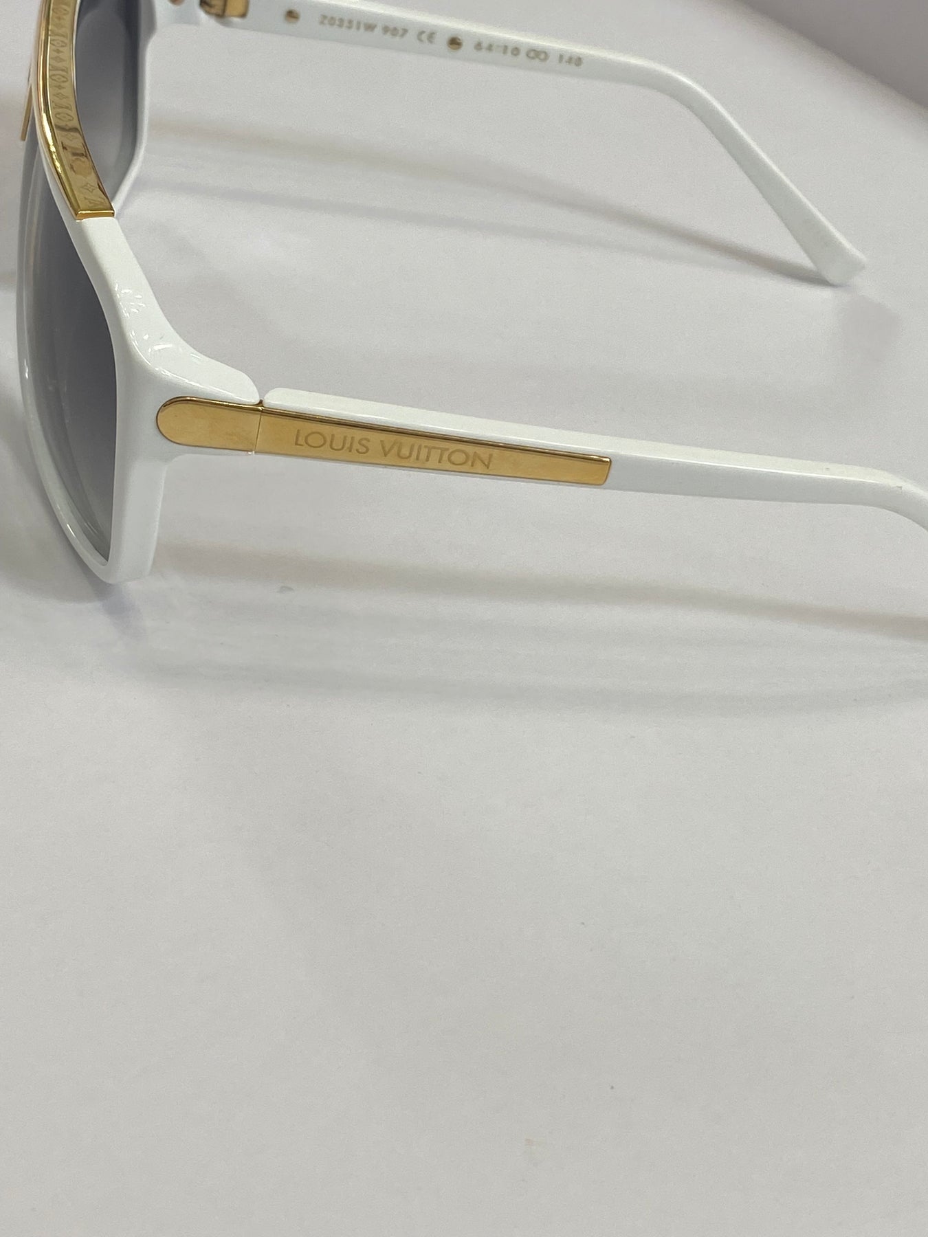 Louis Vuitton Evidence Millionaire Sunglasses Black Gold hardware