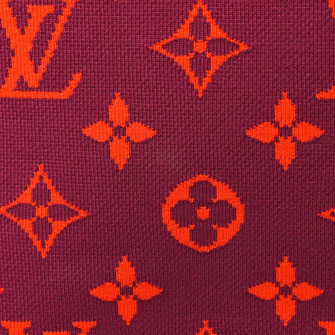 LOUIS VUITTON KNIT MONOGRAM HORIZON SOFT 55 SUITCASE