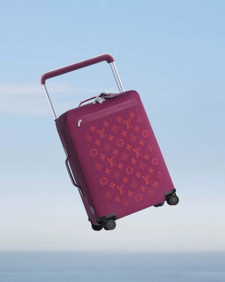 LOUIS VUITTON KNIT MONOGRAM HORIZON SOFT 55 SUITCASE – Caroline's