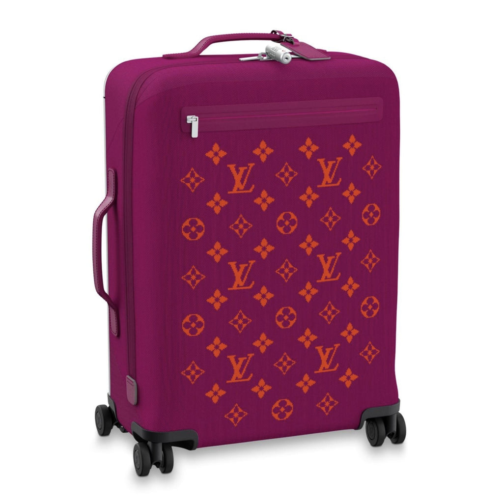 Louis Vuitton Horizon Suitcase Soft Jacquard 55 Black in Knit with  Silver-tone - US
