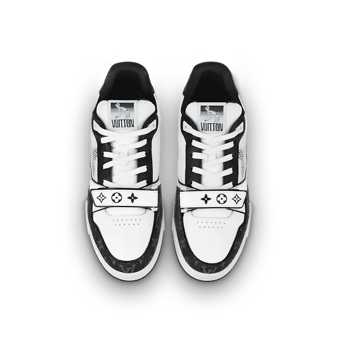 LOUIS VUITTON LV TRAINER VELCRO STRAP MONOGRAM SNEAKERS