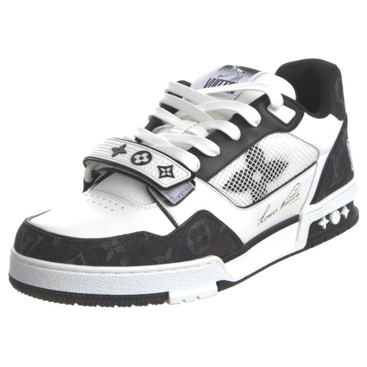 LOUIS VUITTON LV TRAINER VELCRO STRAP MONOGRAM SNEAKERS
