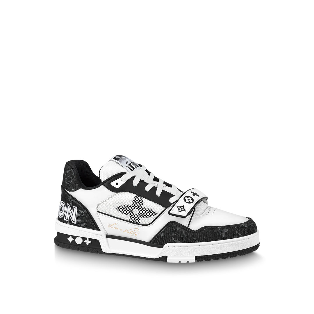 LOUIS VUITTON LV TRAINER VELCRO STRAP MONOGRAM SNEAKERS