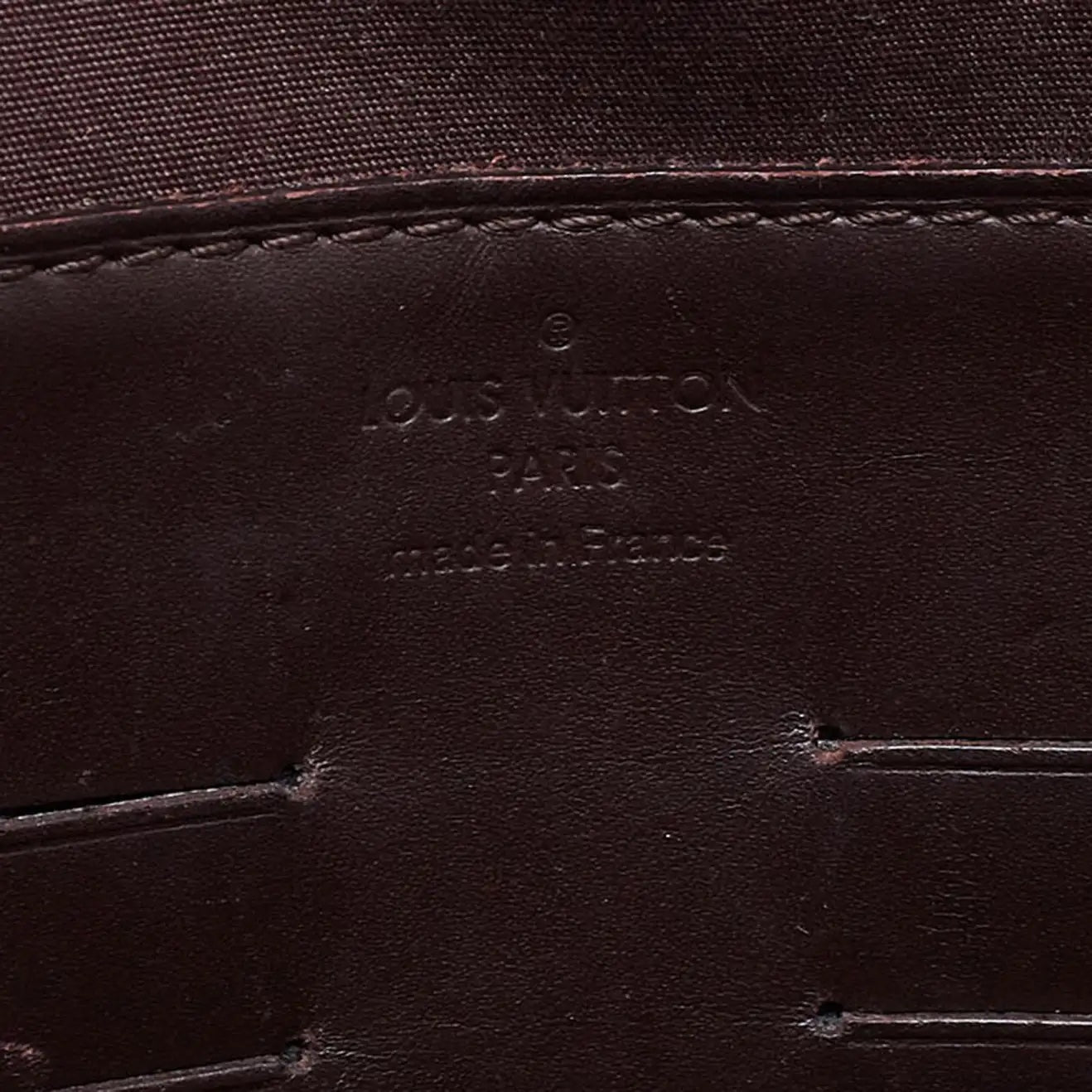 Louis Vuitton Vernis Ana Clutch- Amarante - Bijoux Bag Spa & Consignment