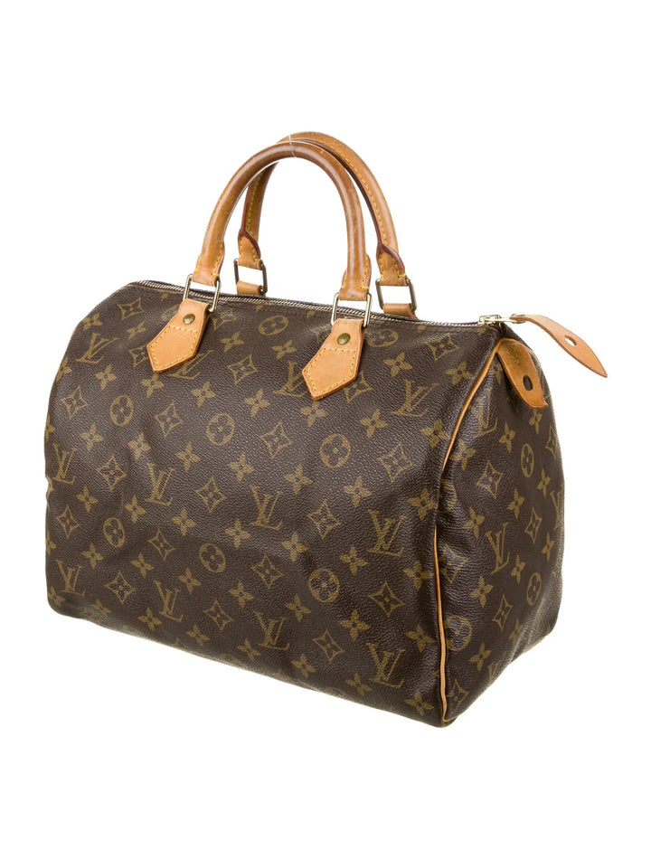 LOUIS VUITTON MONOGRAM SPEEDY 30 HANDBAG