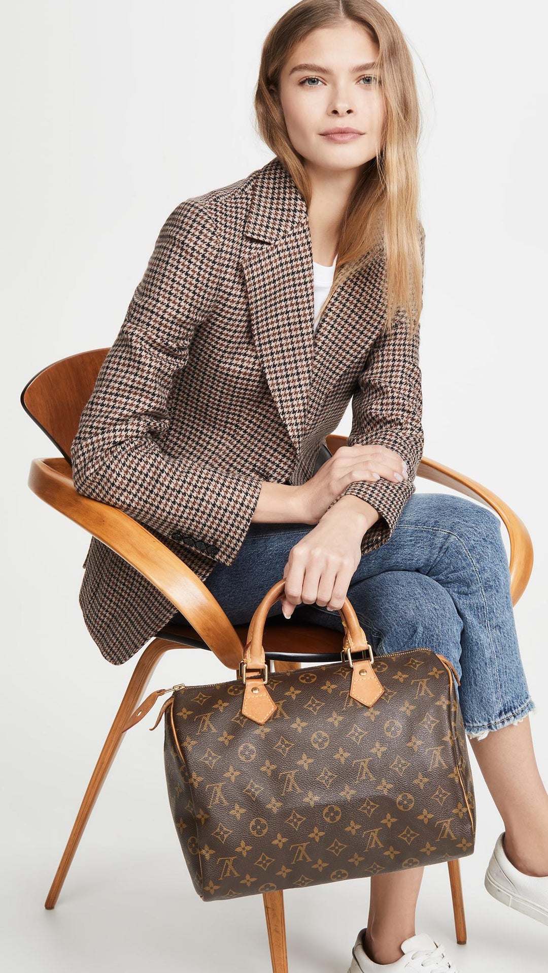 LOUIS VUITTON MONOGRAM SPEEDY 30 HANDBAG