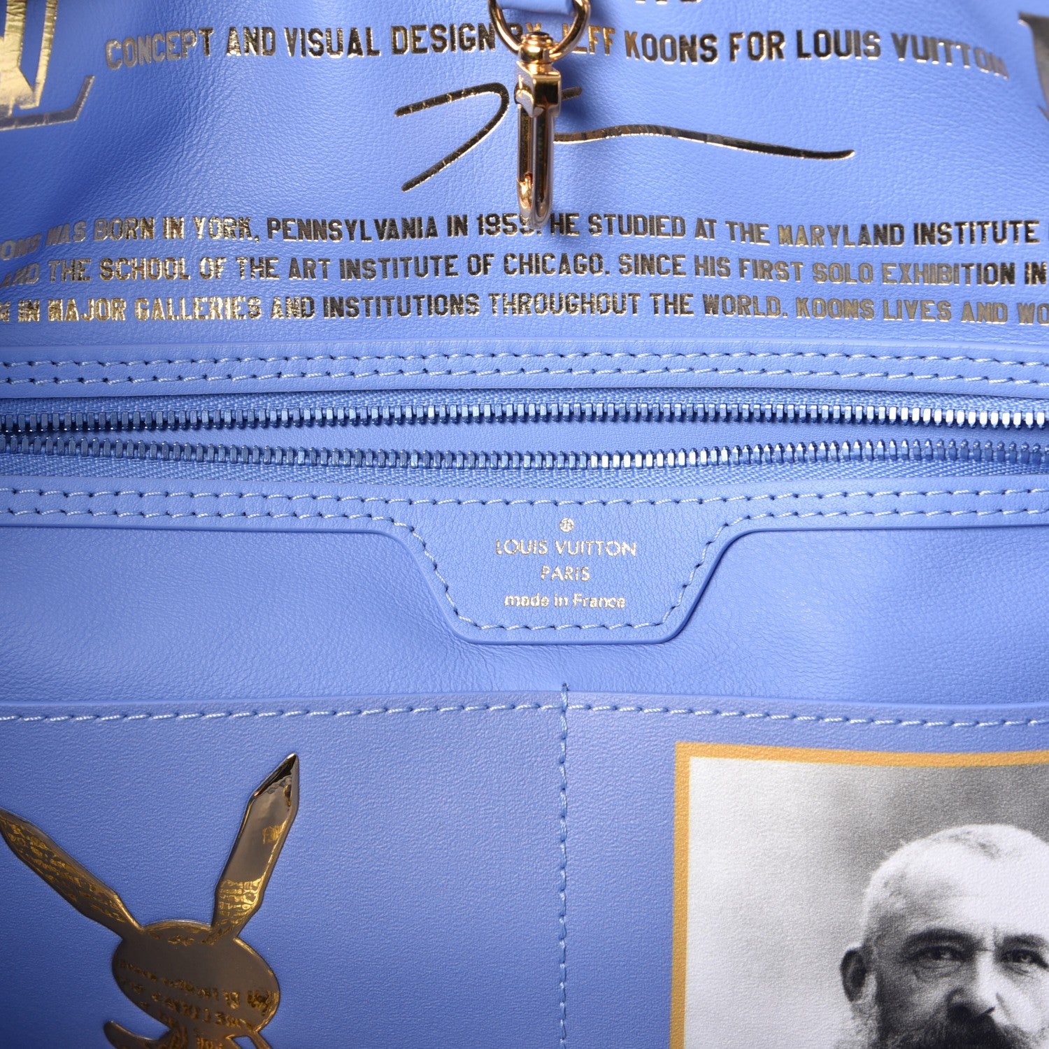 Louis Vuitton, Bags, Louis Vuitton X Jeff Koons Monet Neverfull Mm