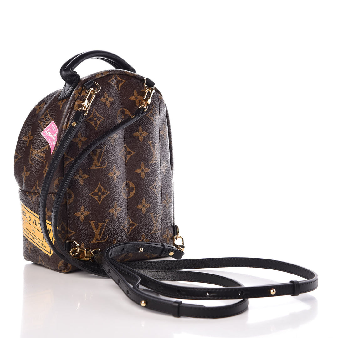 LOUIS VUITTON MONOGRAM MY WORLD TOUR PALM SPRINGS BACKPACK MINI Caroline s Fashion Luxuries