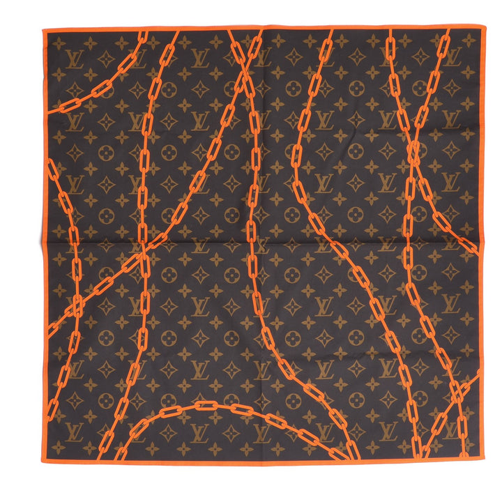 LOUIS VUITTON MONOGRAM SOLAR RAY BANDANA SCARF