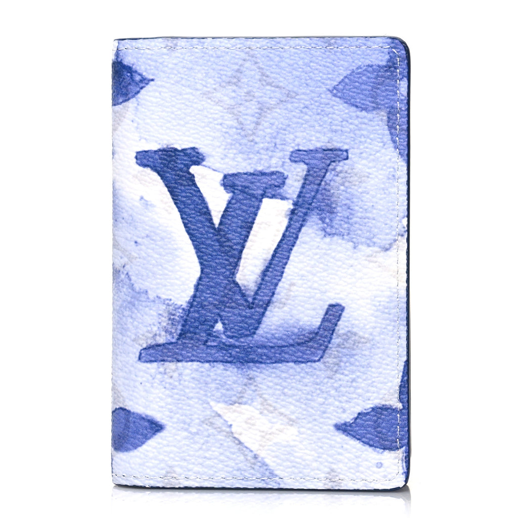 Louis Vuitton Pocket Organizer In Bleu