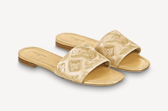 LOUIS VUITTON REVIVAL FLAT MULES – Caroline's Fashion Luxuries