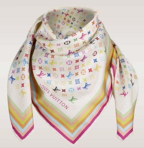 Silk scarf Louis Vuitton Multicolour in Silk - 31055497