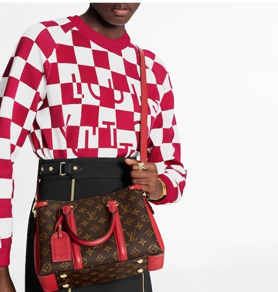 Louis Vuitton Monogram Soufflot BB 2 way Bag Cerise Red - BrandConscious  Authentics