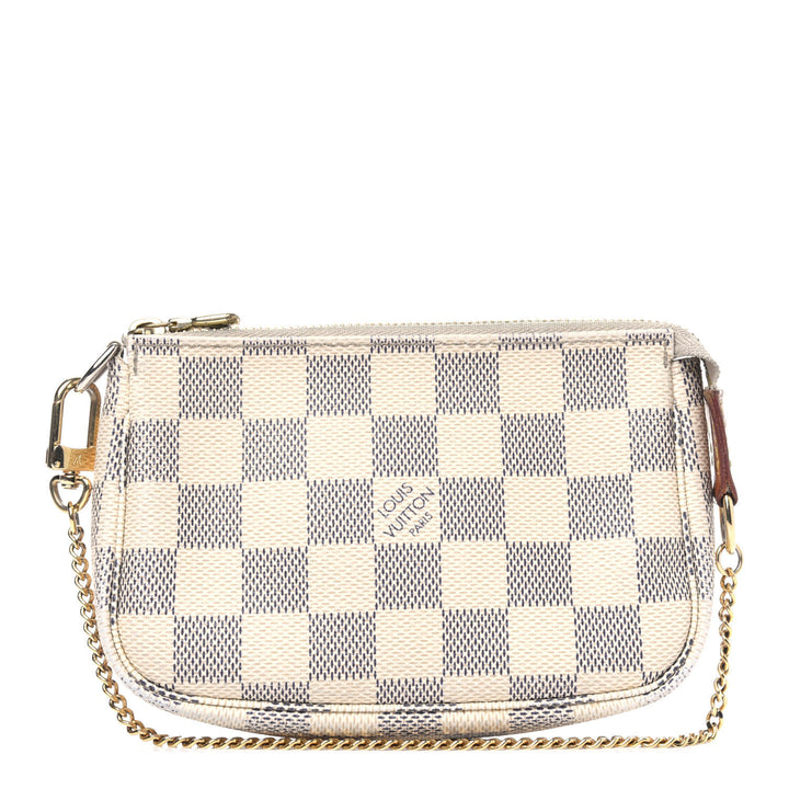 LOUIS VUITTON DAMIER AZUR MINI POCHETTE