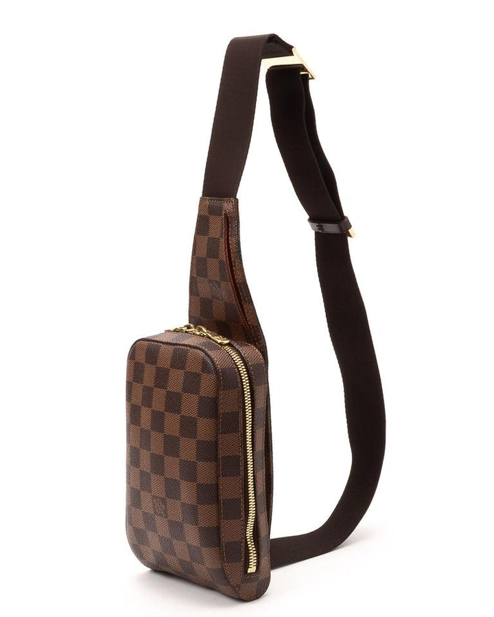 LOUIS VUITTON DAMIER EBENE GERONIMOS CROSSBODY BAG