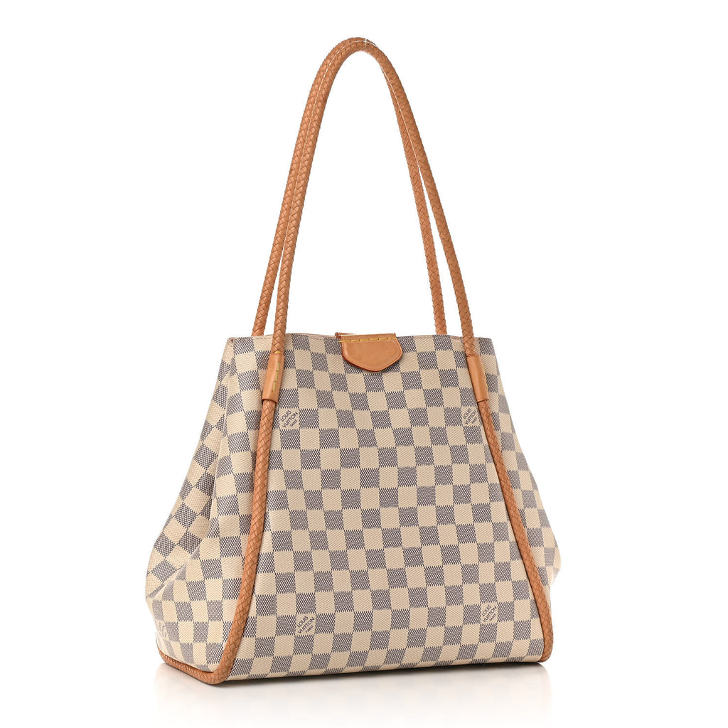 LOUIS VUITTON PROPRIANO DAMIER AZUR BAG – Caroline's Fashion Luxuries