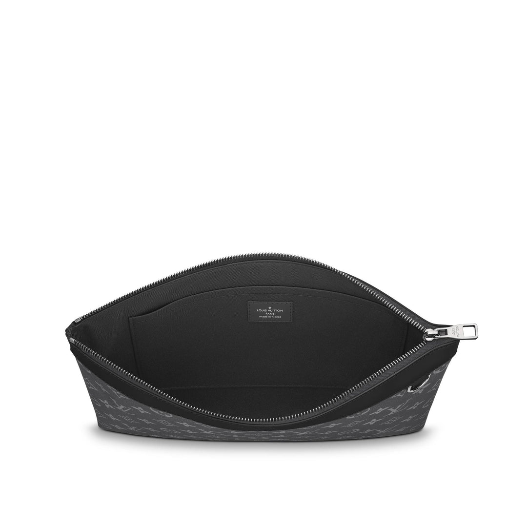 LOUIS VUITTON MONOGRAM ECLIPSE DISCOVERY CLUTCH