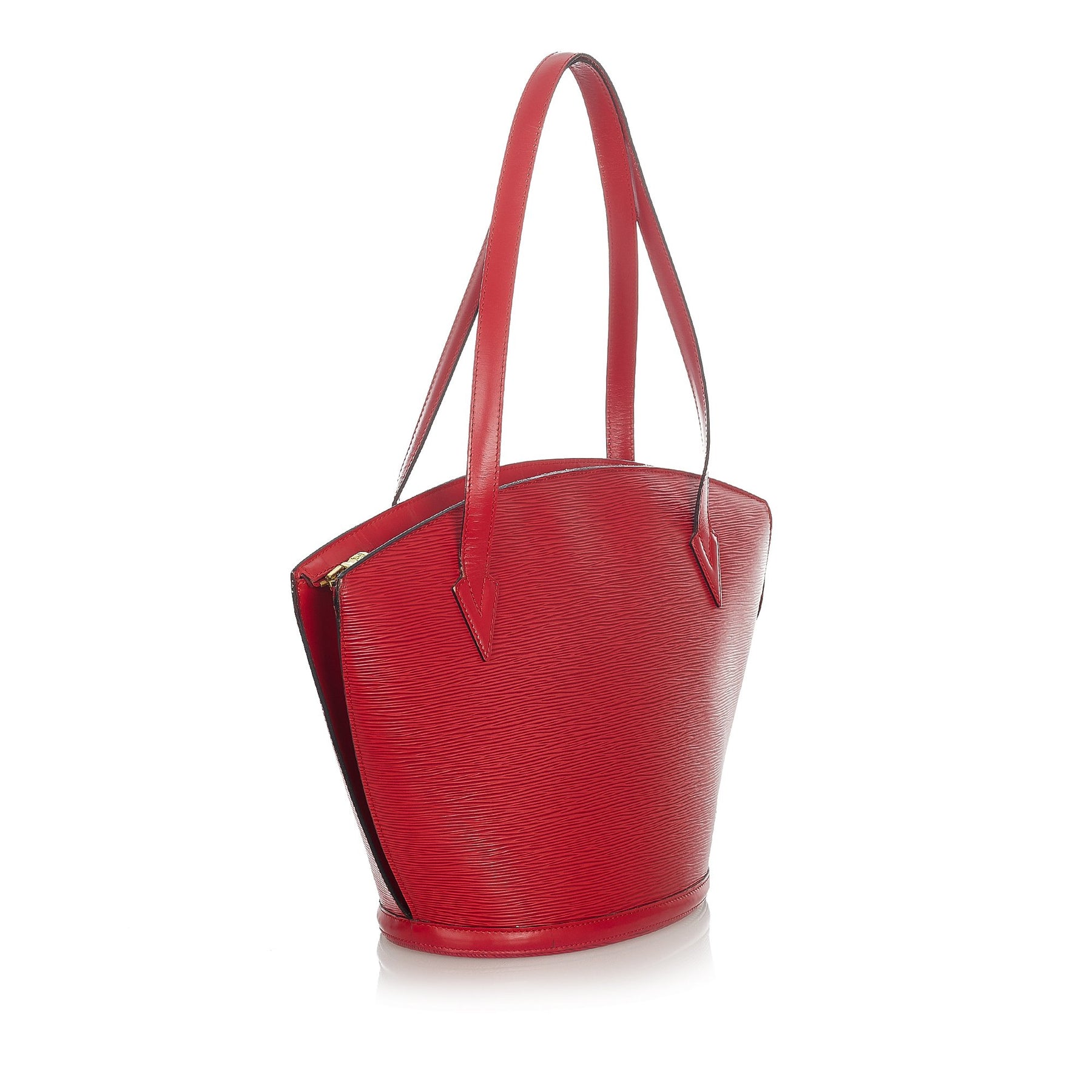 Louis Vuitton Red EPI Leather St Jacques GM Bag